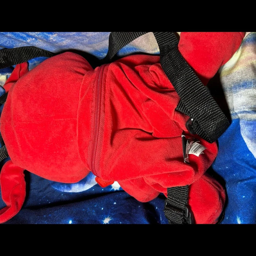 Red Dax Skelanimals Backpack RARE - Picture 5 of 16